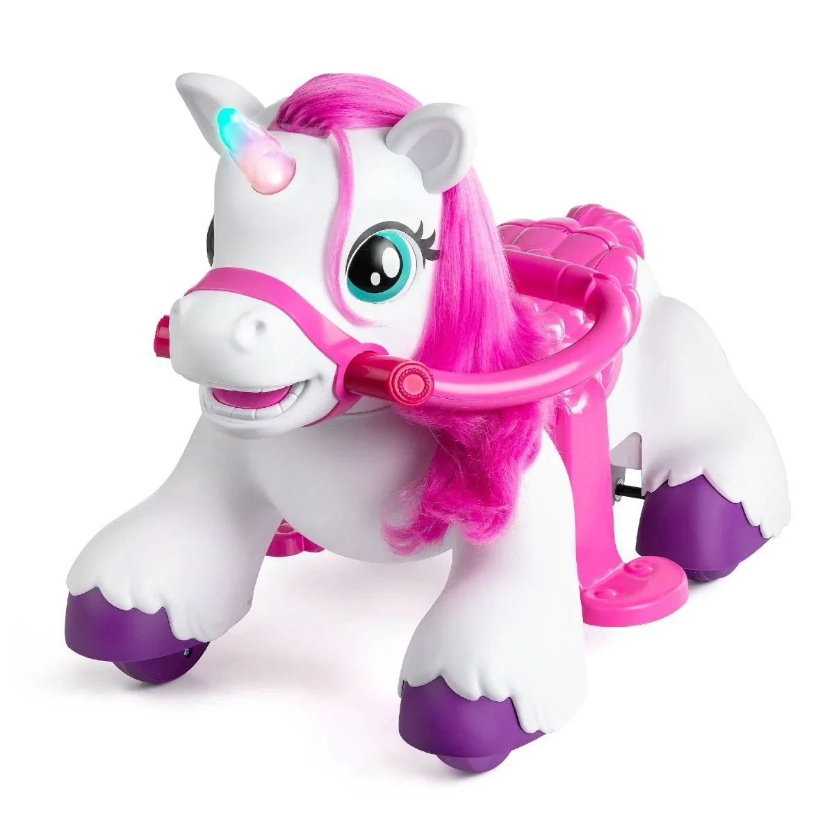 Xootz Unicorn Kids Electric Ride-on Toy 6V Battery Powered – NEW