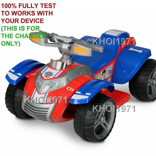 charger AC adapter 8=F HYP-PP1-1000 Hyper Nickelodeon Paw Patrol Ryder ride on