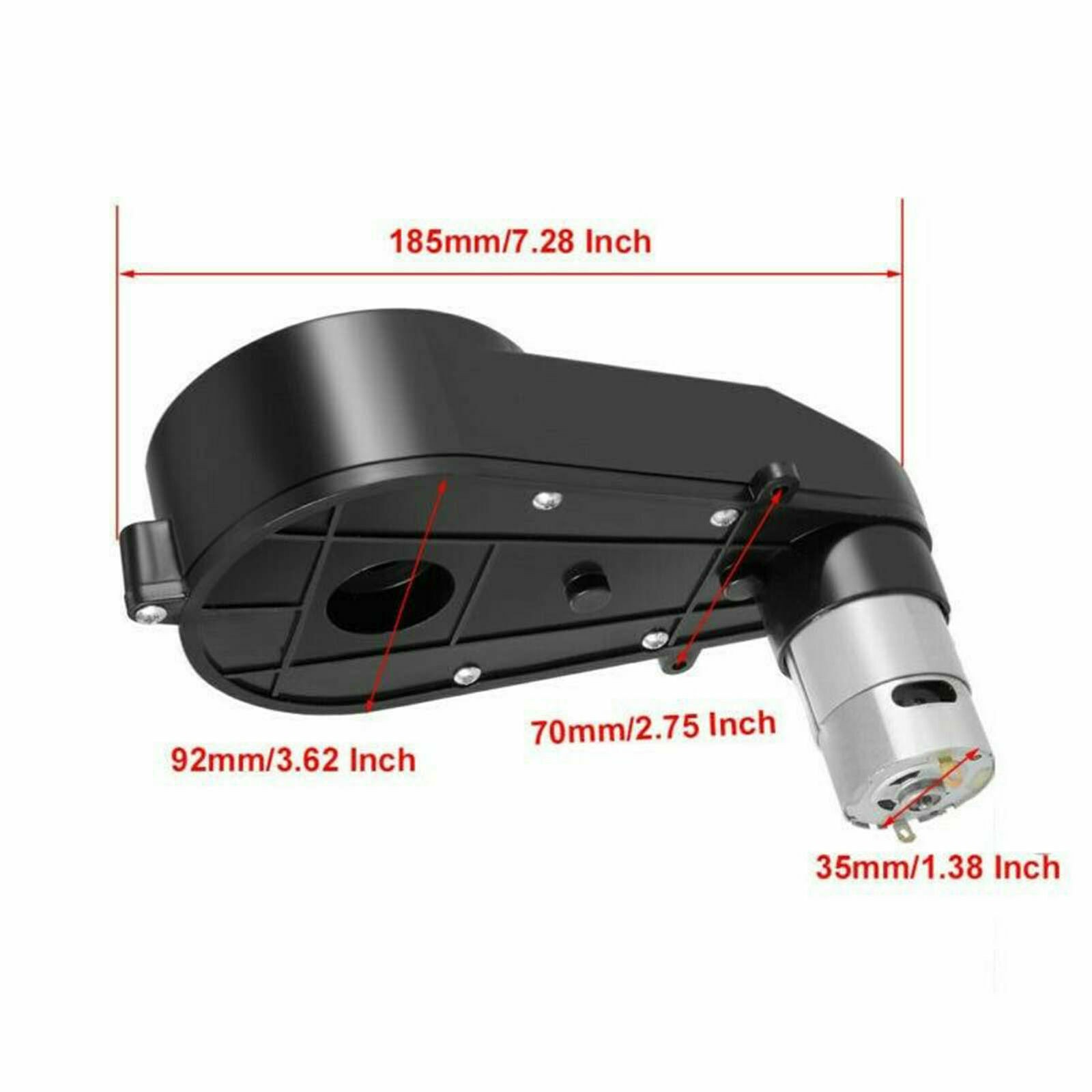12V 30000RPM Electric Motor with Gear Box For Kids Power Wheels Ride9Z