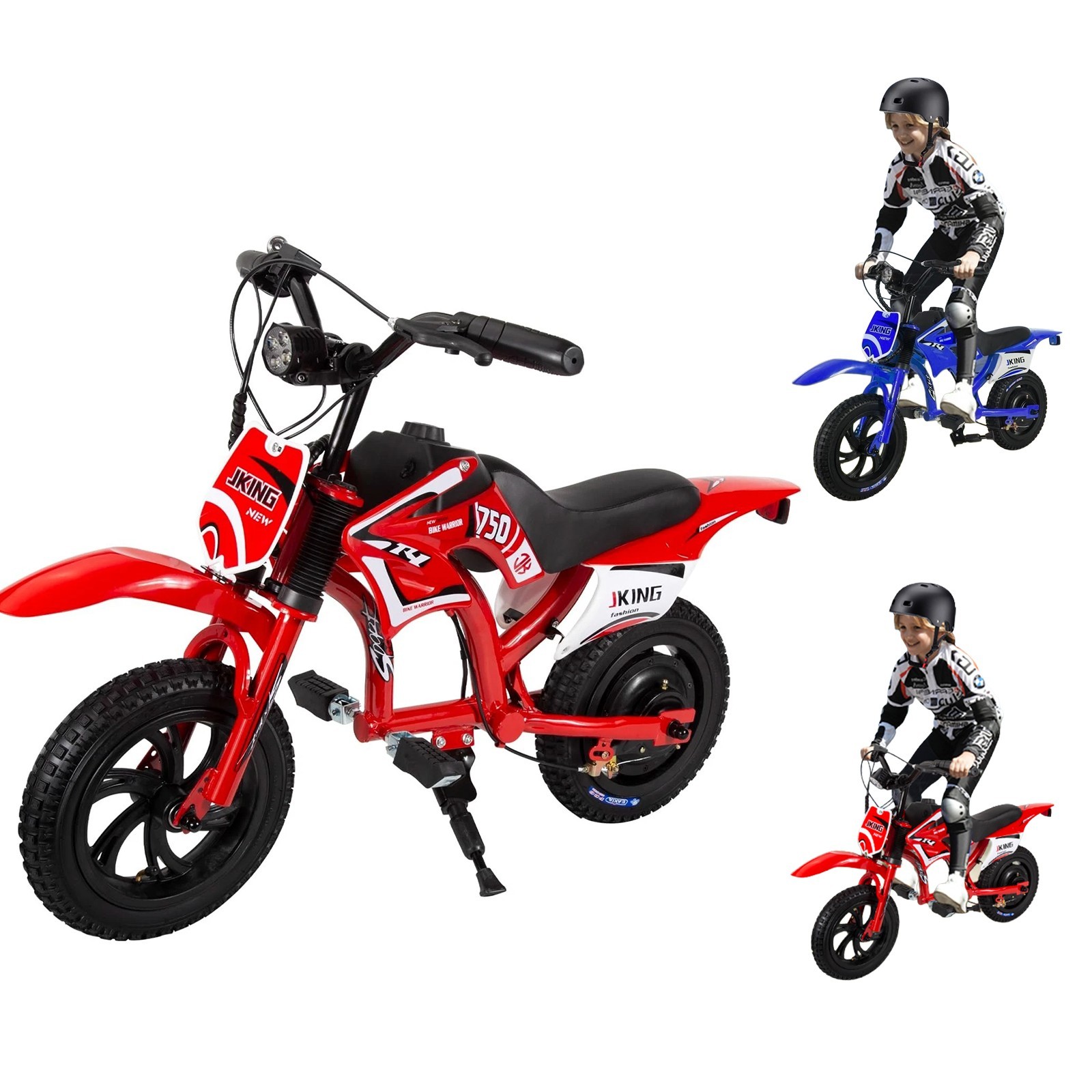 200W Kids Electric Motorcycle – Up to 10MPH Max Speed & 12 Miles Range