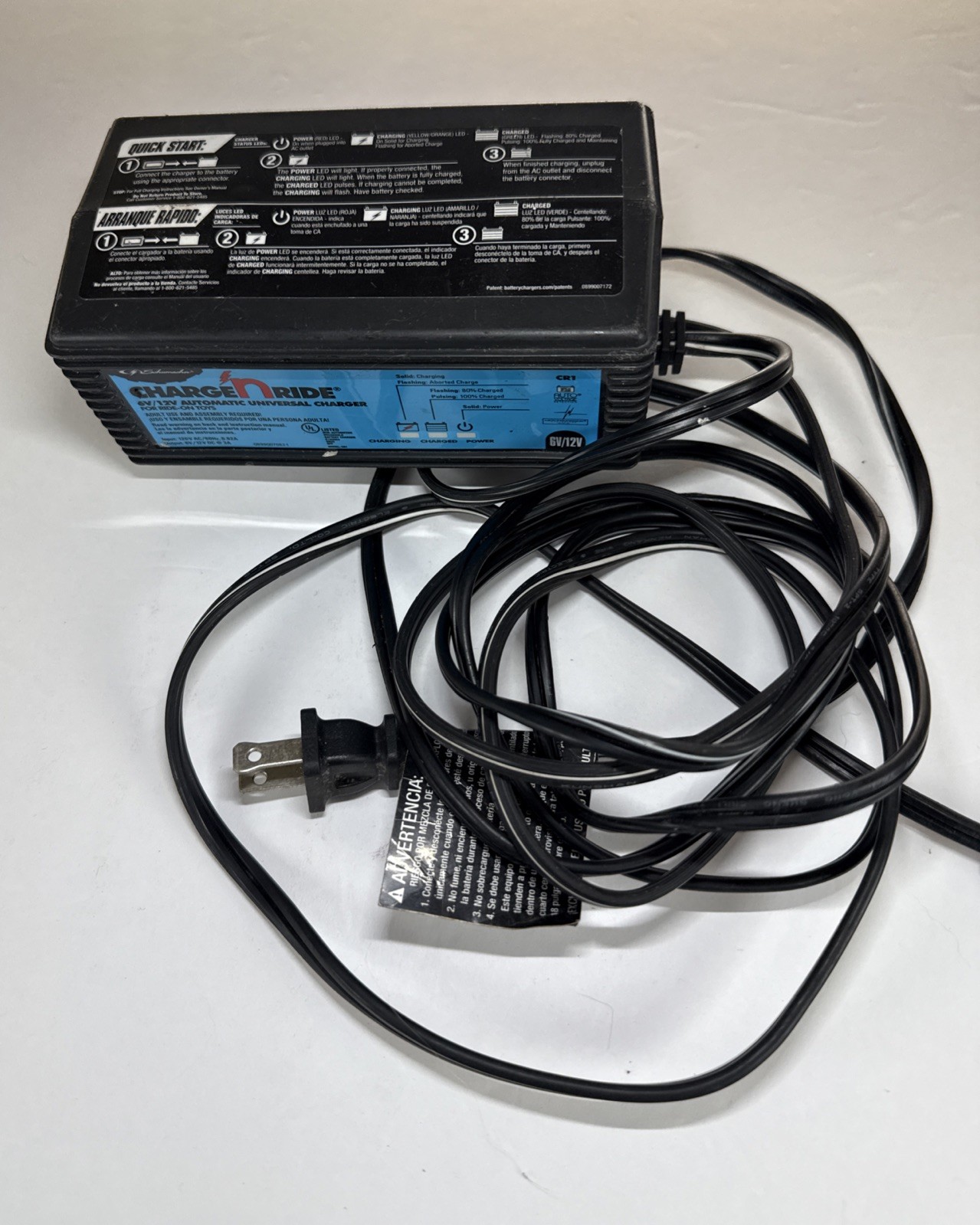 Schumacher 12 Volt Battery Charger Peg Perego® Battery John Deere & More 6V/12V
