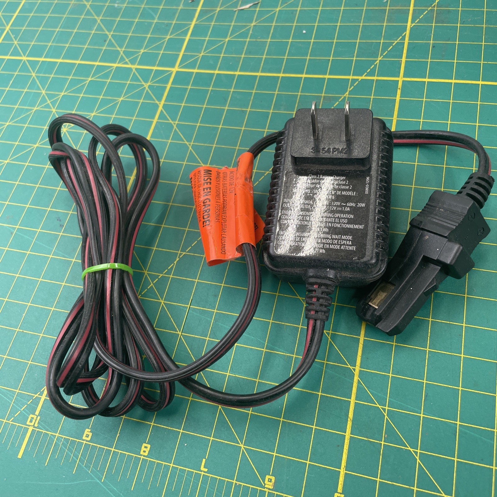 OEM Fisher Price Power Wheels AC/DC Adapter Charger Cord Model 00801-1778