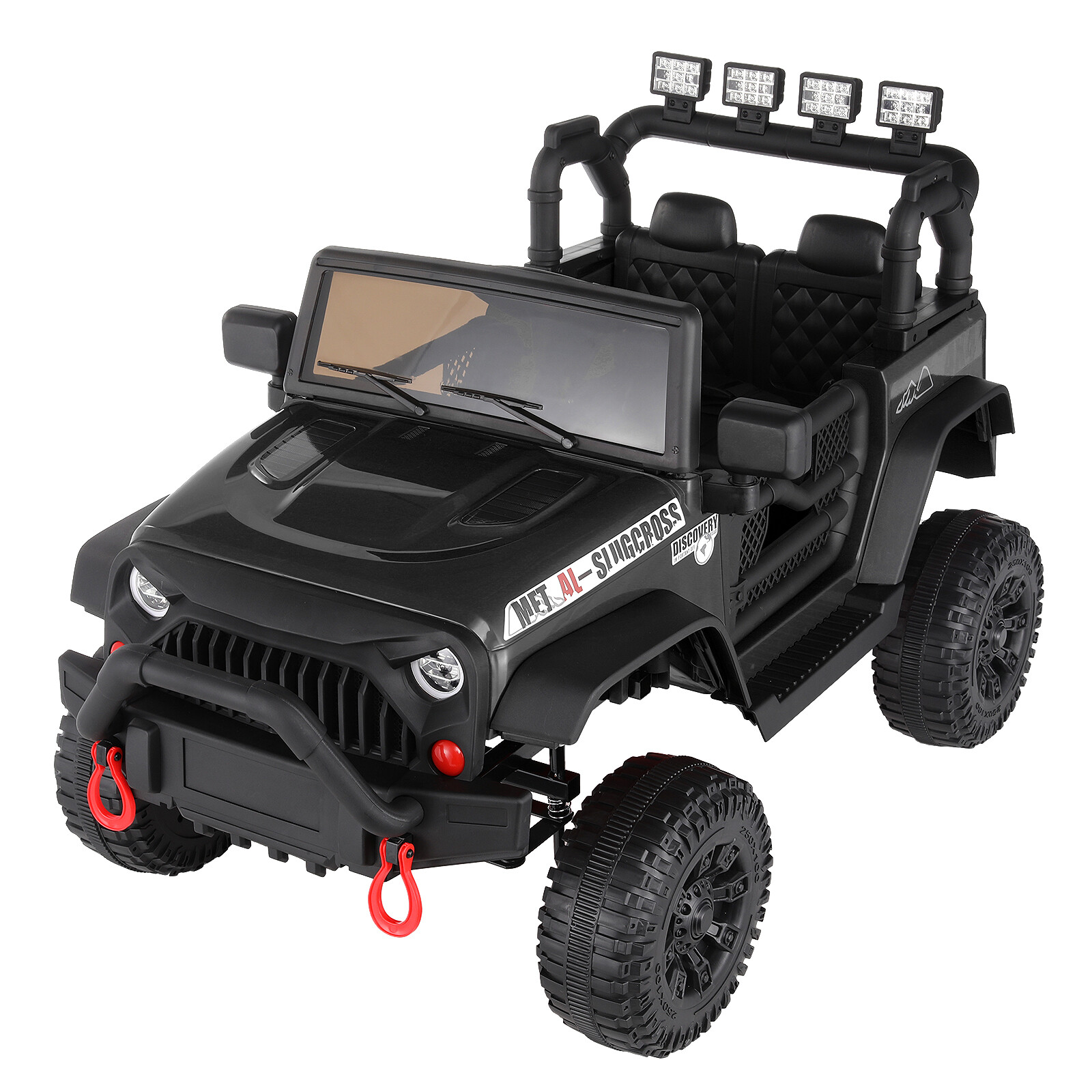 Kids Ride on Car w/Remote Control 24/12V 400W Motor LED Lights Toy Truck Gift