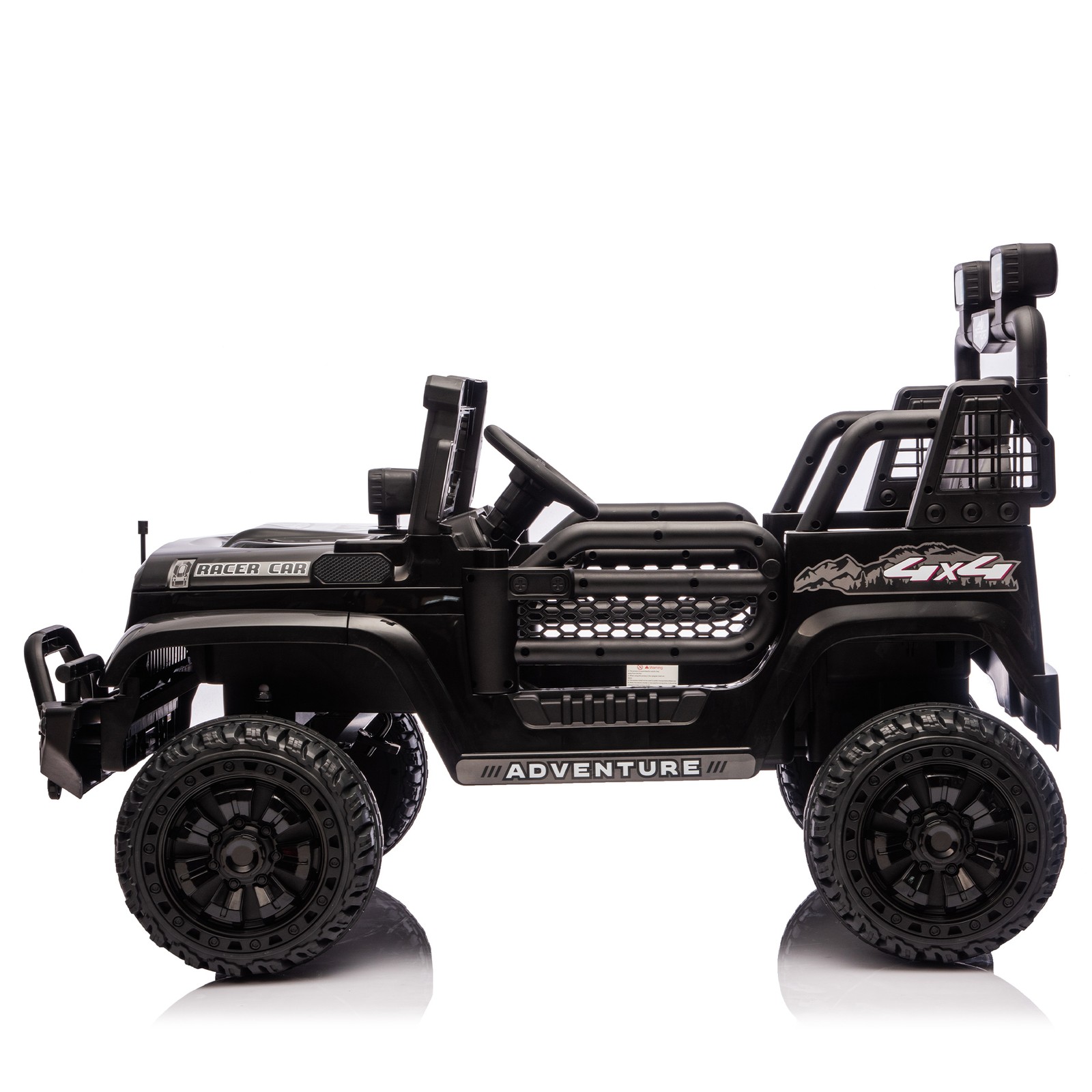 24V 100W*2 Two-seater Kids Ride On Car RC 4-Wheel Shock Absorption for kids 3-8