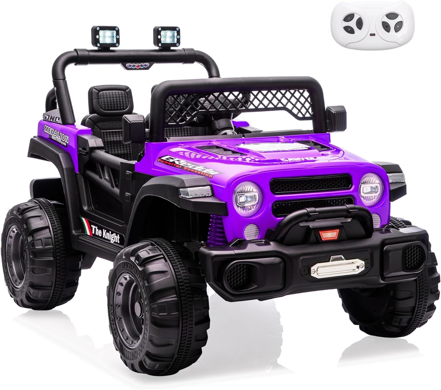 12V Kids Ride on Truck Toys for Big Kids Electric Vehicle with Parent Remote