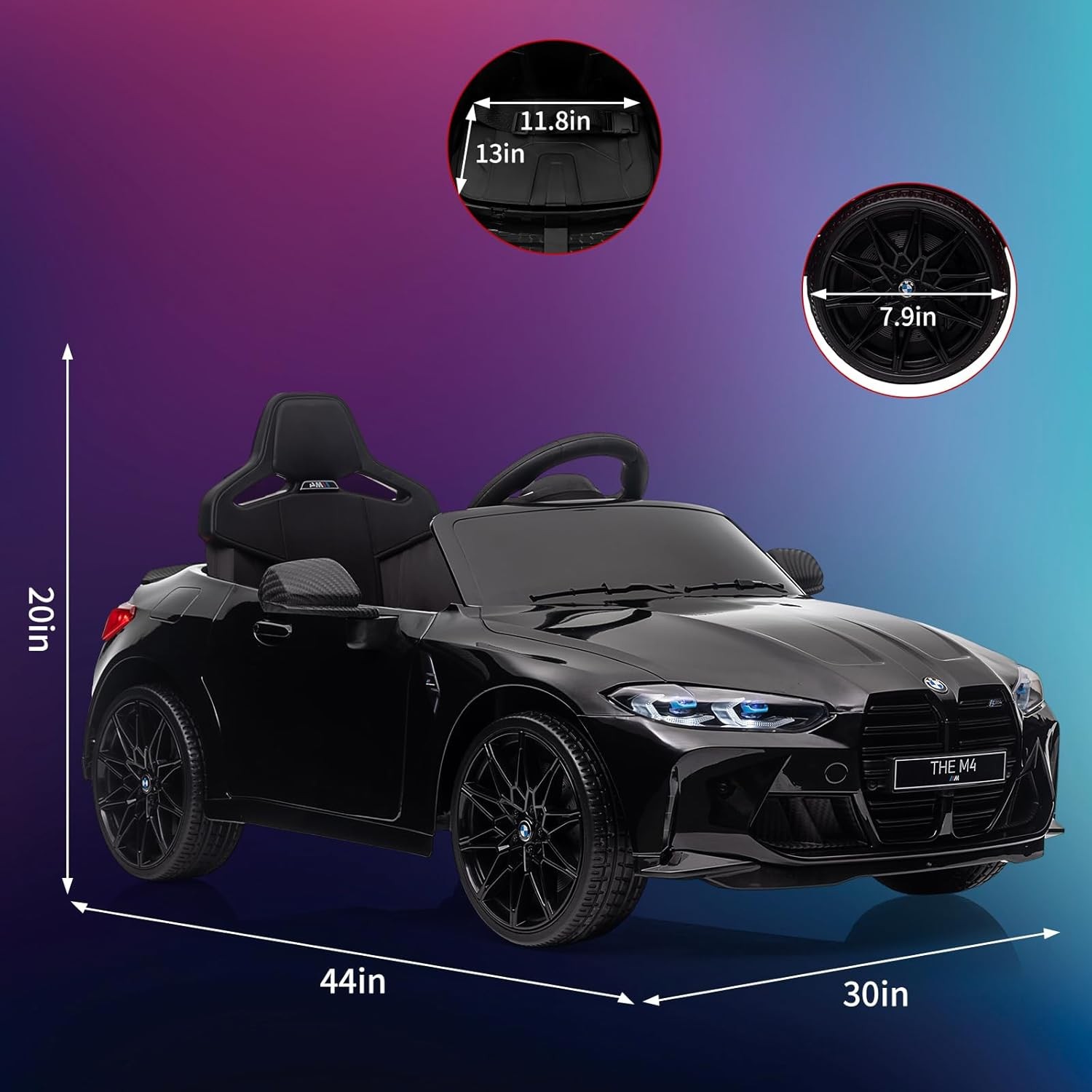 Toddler Electric Vehicle,Kids Ride On Car with Remote Control,for 37-83 Months