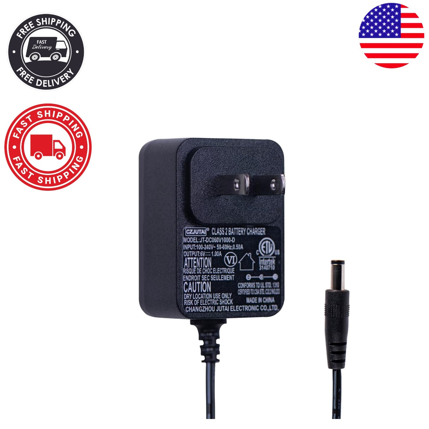 6V Charger for Kids Ride-On Toys – Safe, Reliable & Compatible with Major Brands