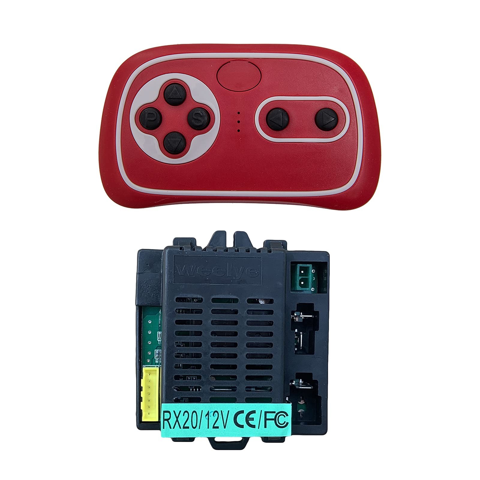 RX20 12V FCC/CE Kids Powered Ride on car 2.4G Bluetooth Remote Control and Re…