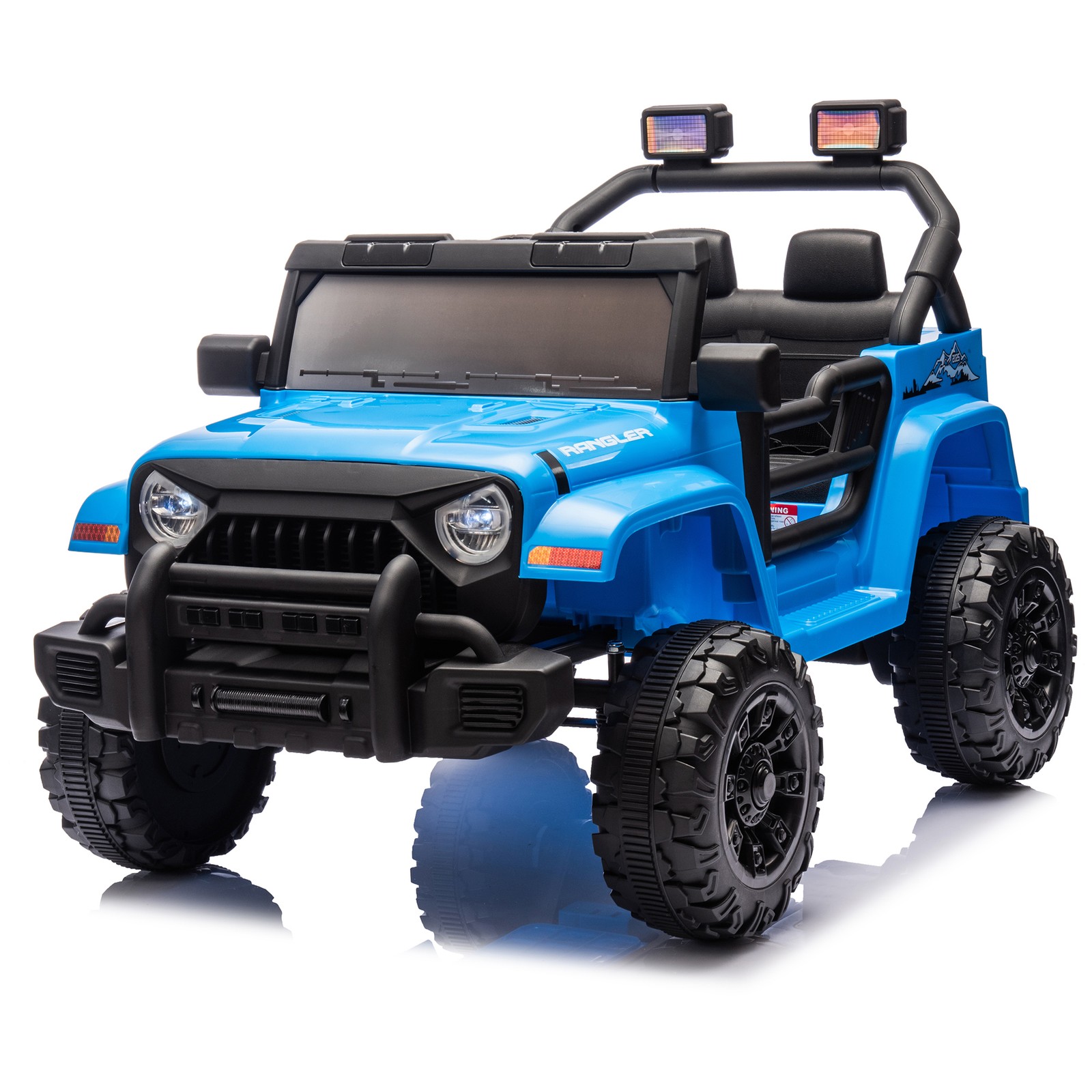 12V Kids Ride On Car, Parental Control, Bluetooth, MP3, Headlights