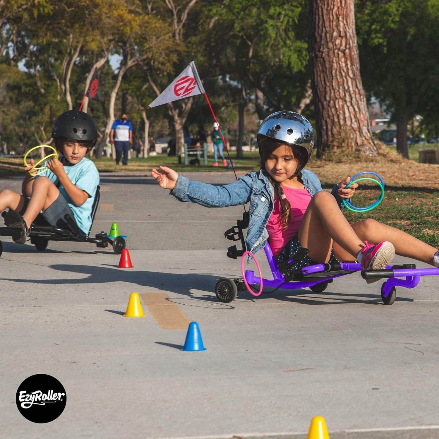 Drifter X Ride On Toy for Kids, Ages 4-12, Up to 154 lbs – Purple