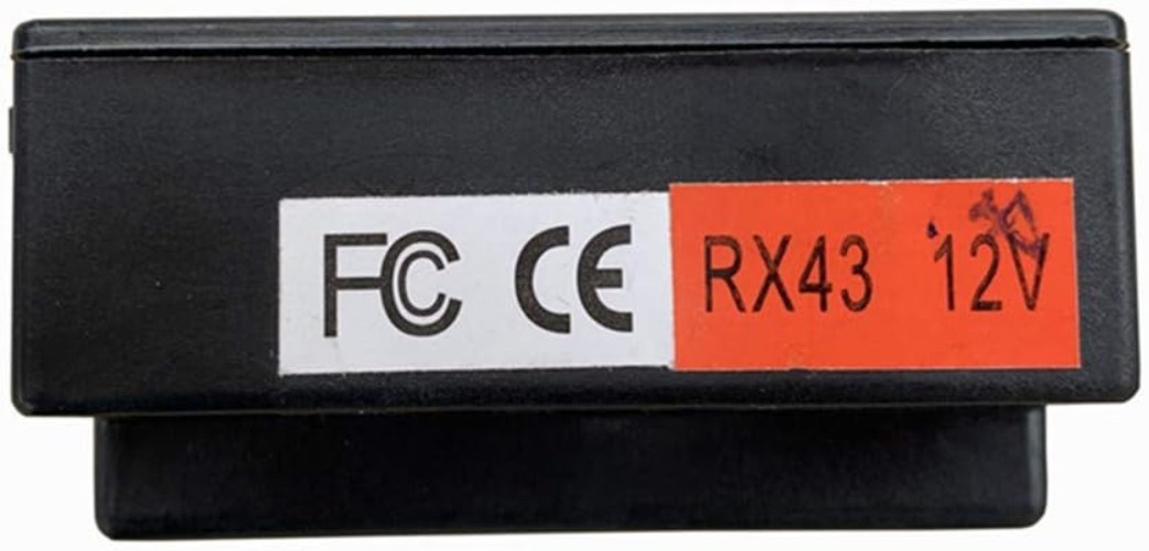 Automatic Bluetooth Receiver for RX43 & RX23 Toys – 12V Ride-On Car Accessory