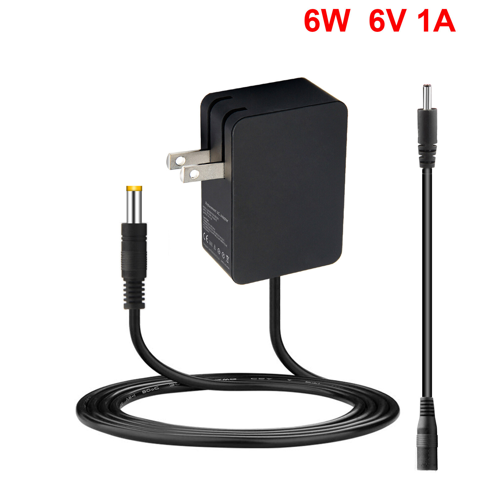 Battery CHARGER 12 Volt 6Volt 1A For Power Wheels Kids Electric Ride On Cars ATV
