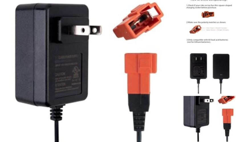24V Charger for Kids’ Ride-On Cars – 24 Volt Battery Charger for Kids Ride On