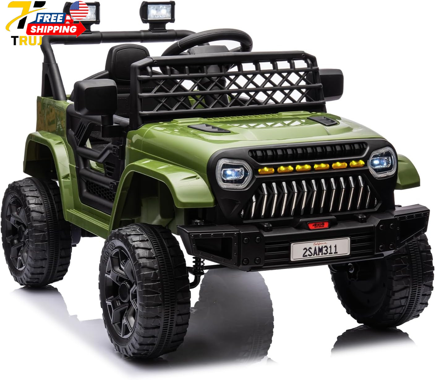 12V Kids Ride On Truck Electric Vehicle Battery Powered Car Toddlers Ride On Toy