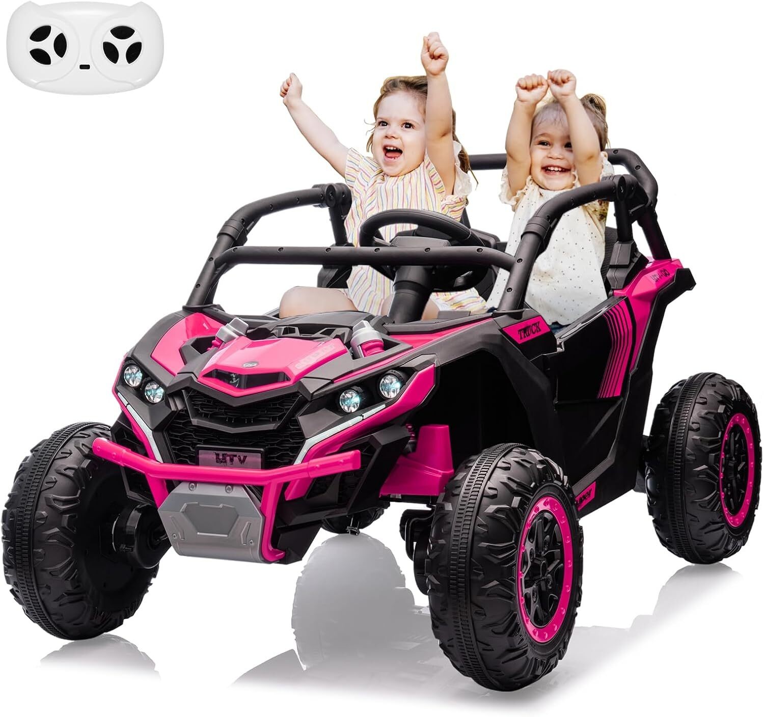 24V Kids Ride On UTV Car for Kids Electric Car Toys 4WD Off-Road W/ Remote Xmas