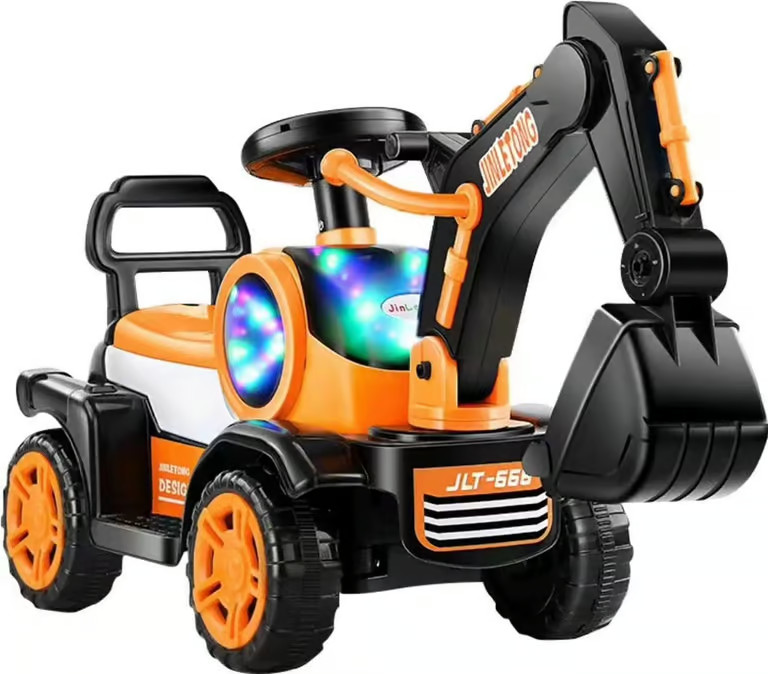 Battery Operated Ride On Toy Excavator