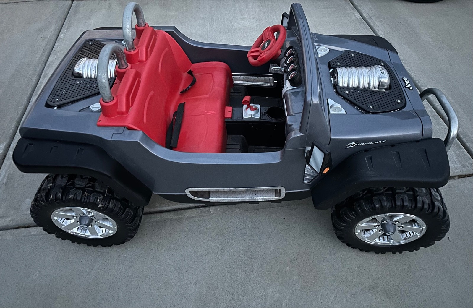 Power Wheels Jeep Hurricane Battery Operated Ride-On Toy _ Too Large To Ship