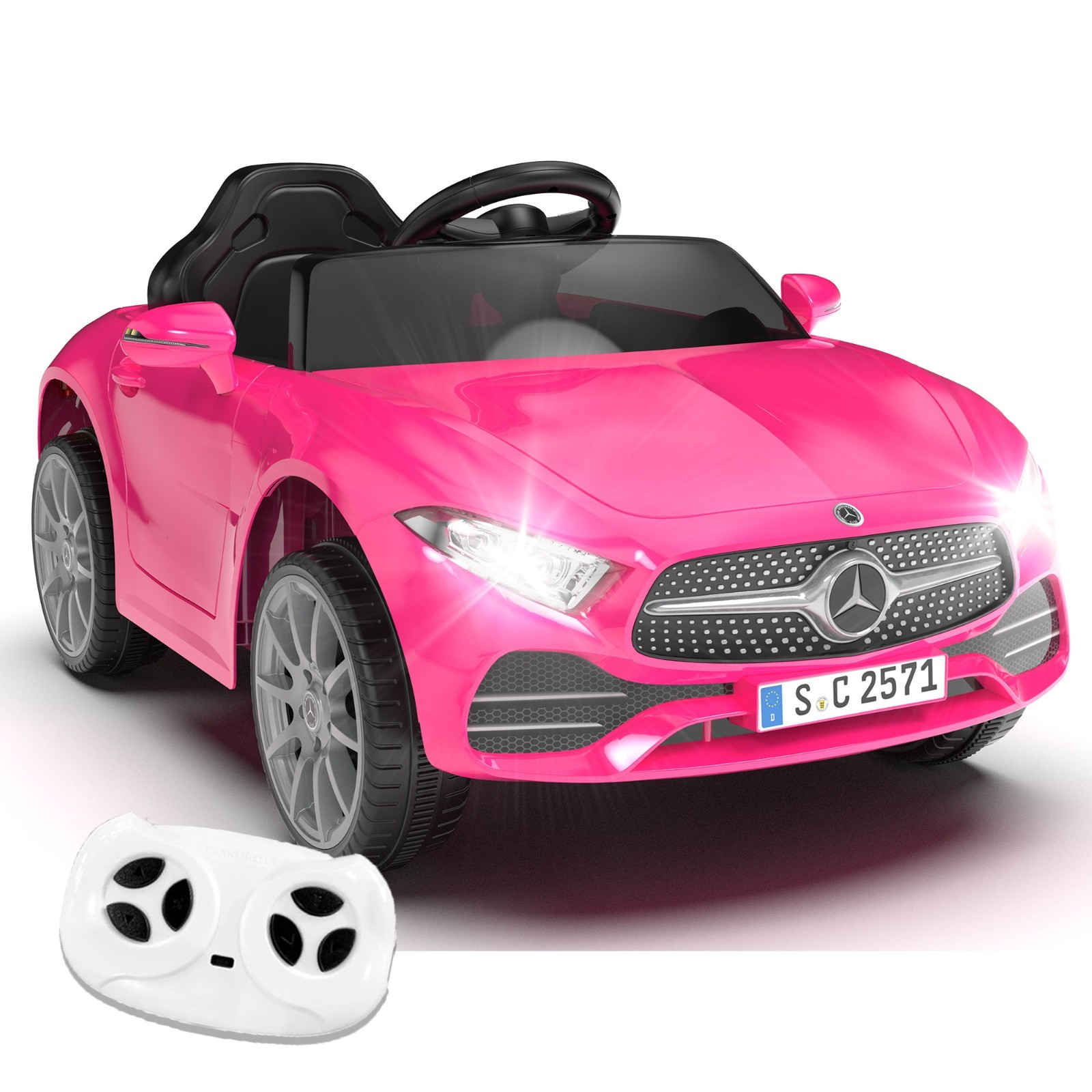 12V Kids Electric Car Truck Ride on Toys w/Remote, Power Wheels for Girls Boys