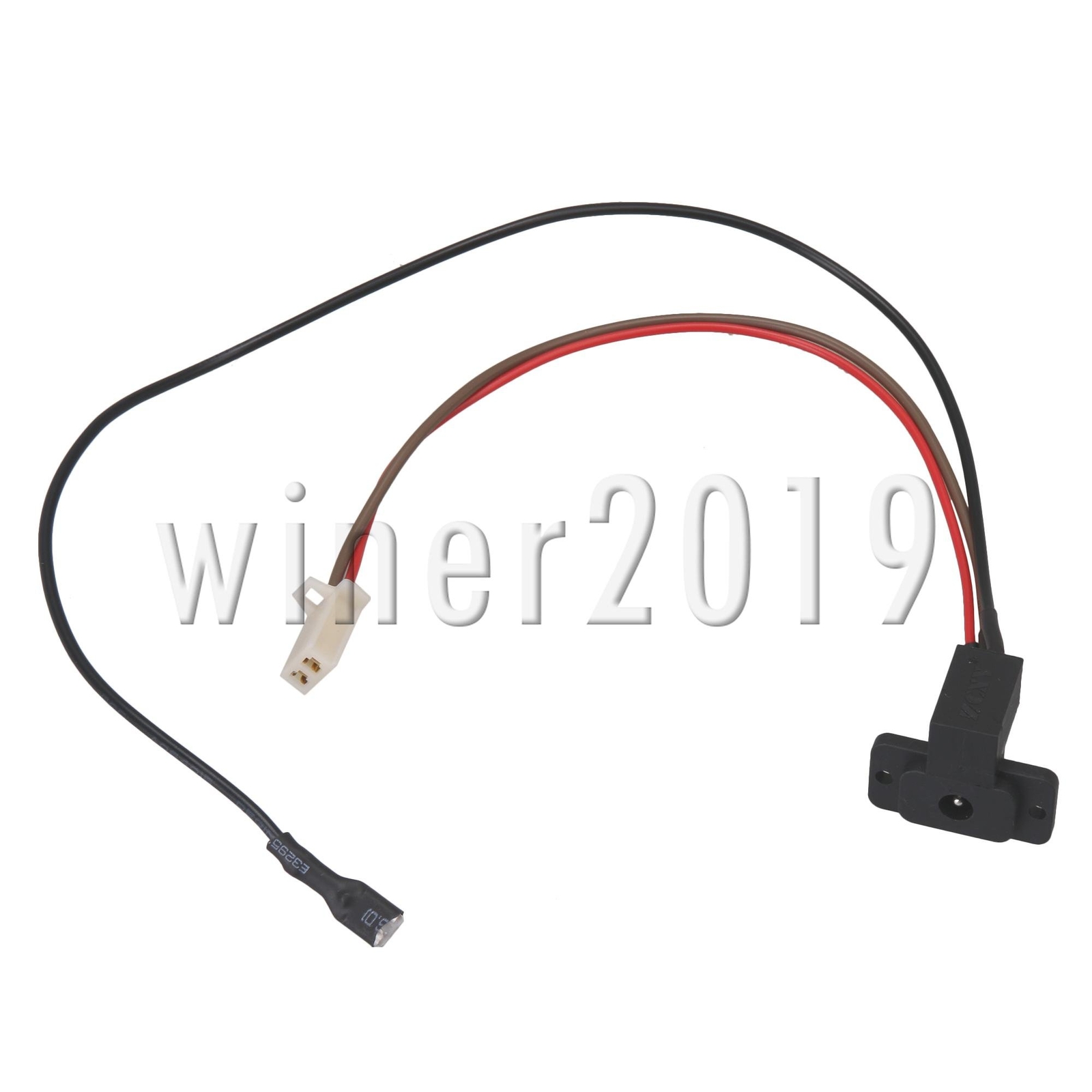 Electric Car Accs Storage Power Charging Interface Cable 2Pin Port