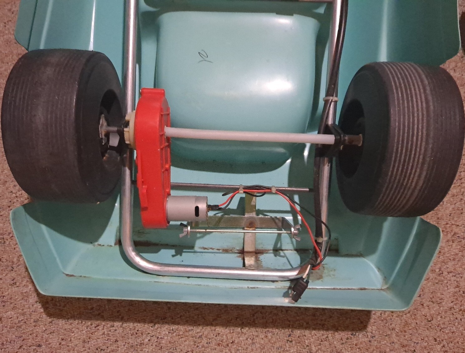 1991 Kid Ride on Electric Car, Alka Seltzer 52 Jimmy Means,Nascar Kingsbury Toys