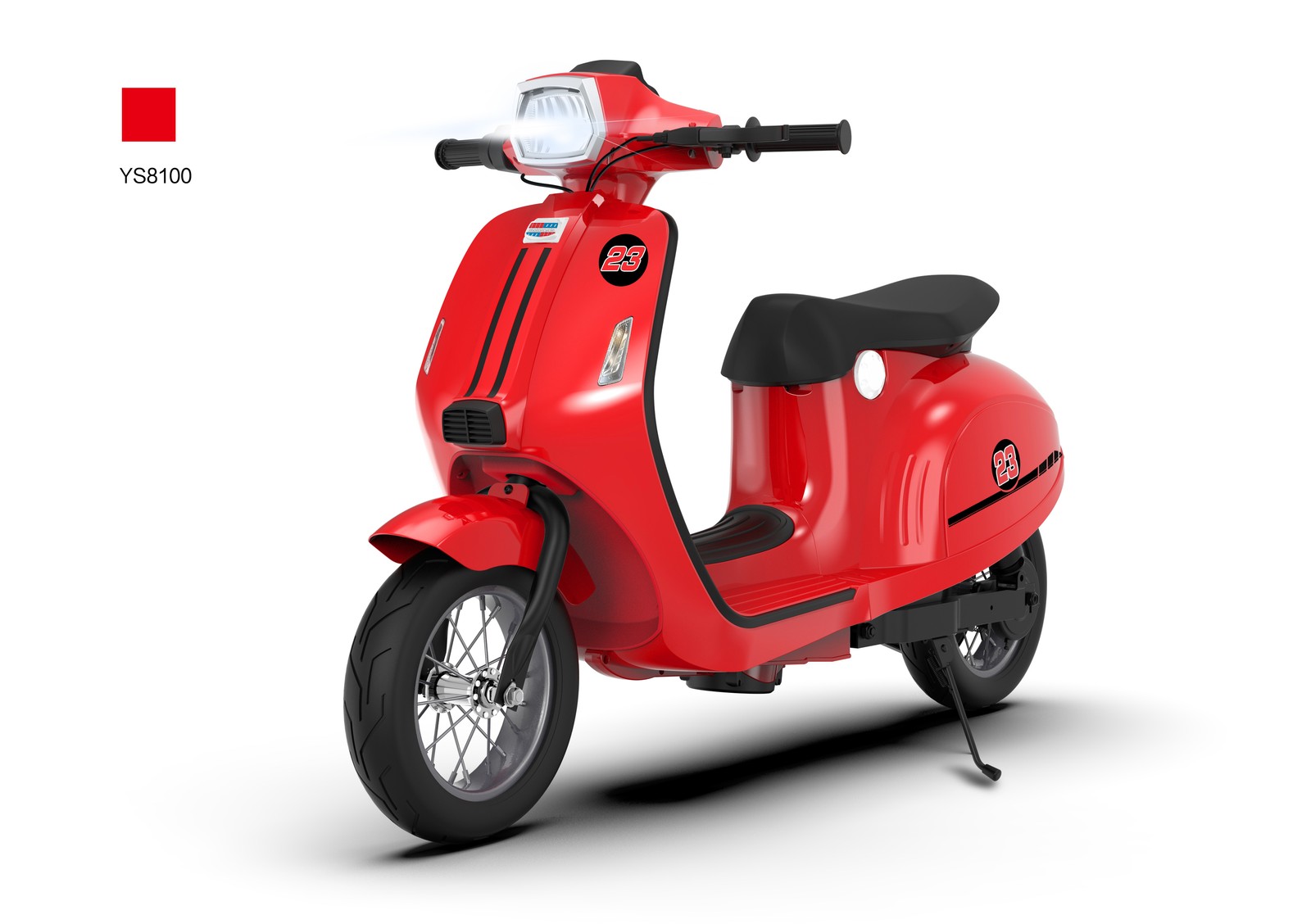 Electric Motorcycle for Big Kids 24V 350W Kids Ride on Moped Max Up to 14MPH
