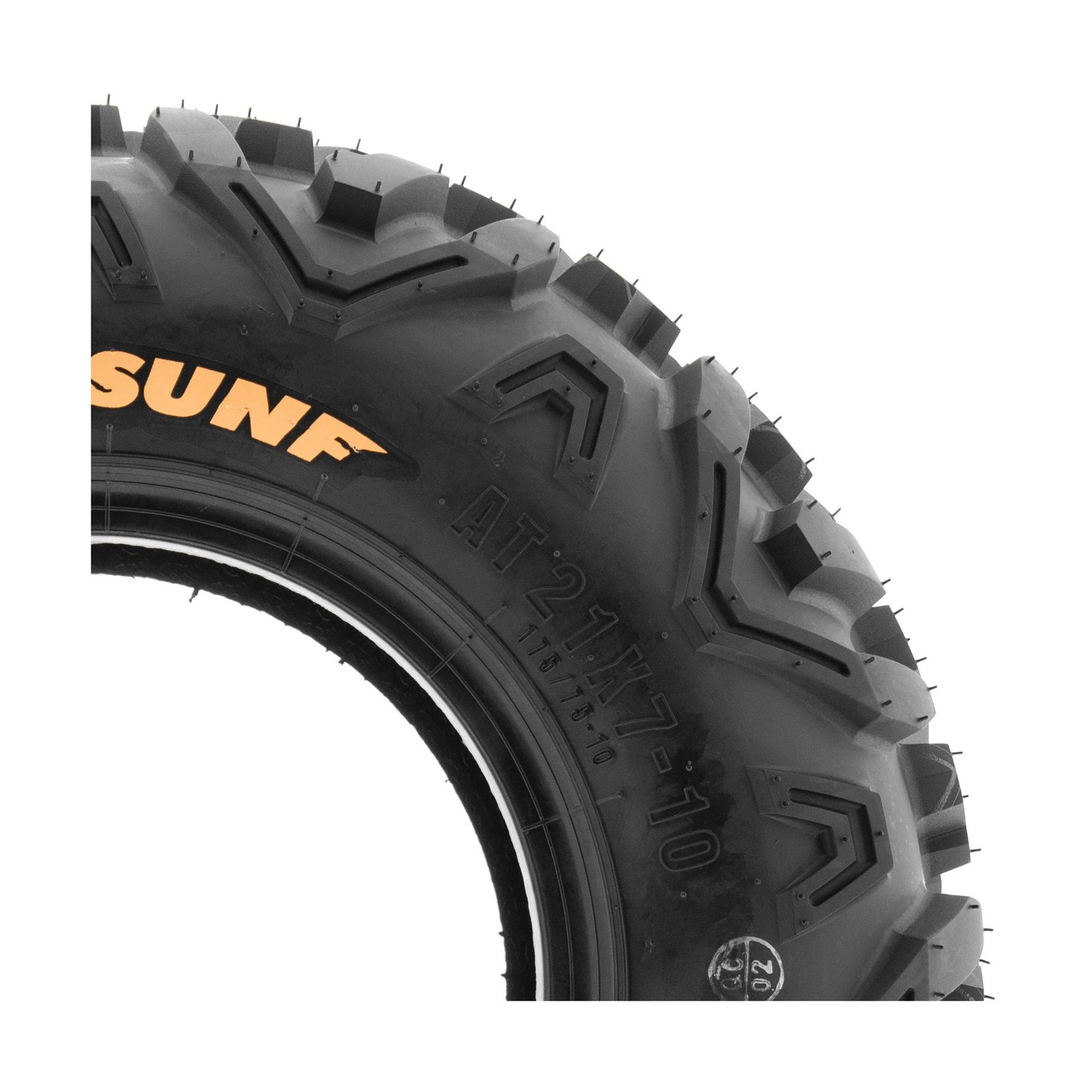 SunF Power.II 19×7-8 AT all-terrain ATV UTV Off Road Tire, 6 PR, Tubeless A051