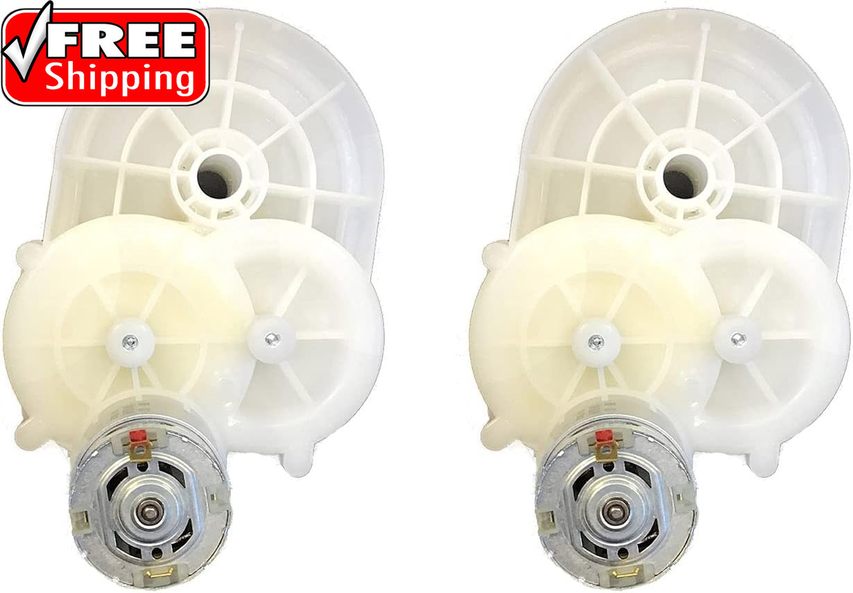 Official Rzr/Gator 12V Motor Gearbox Replacement Kit White