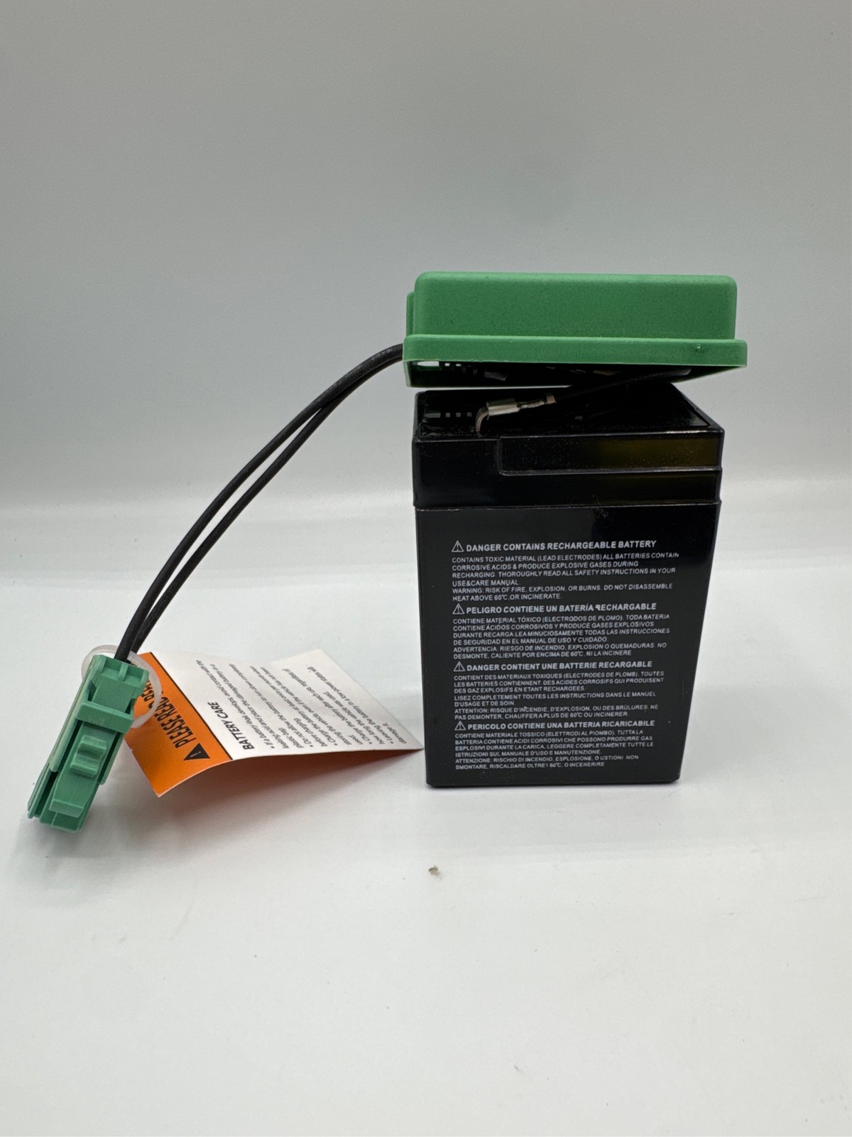 6V Battery + Charger Combo Kit for Peg Perego for John-Deere Express/for John-De