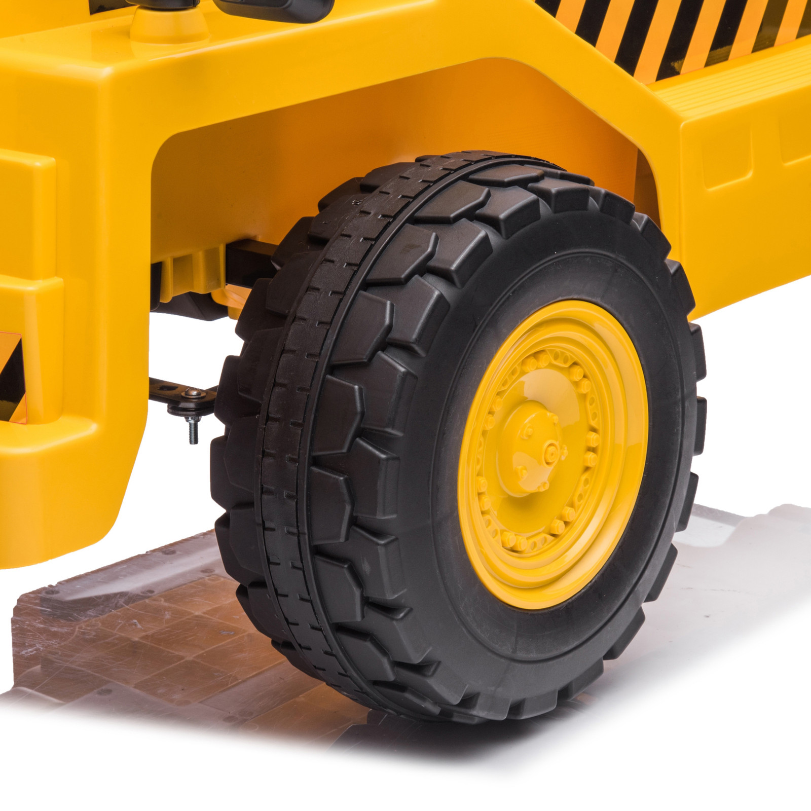 12V CAT Electric Dump Truck Ride On Toy Car Construction Battery Power Kids Gift