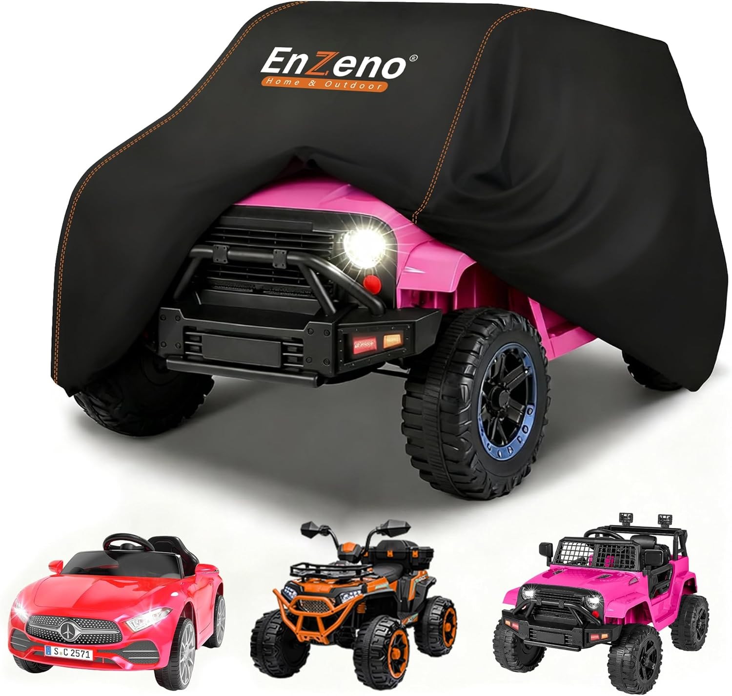 Waterproof Universal Kids Ride-On Toy Car Cover for Outdoor All-Weather