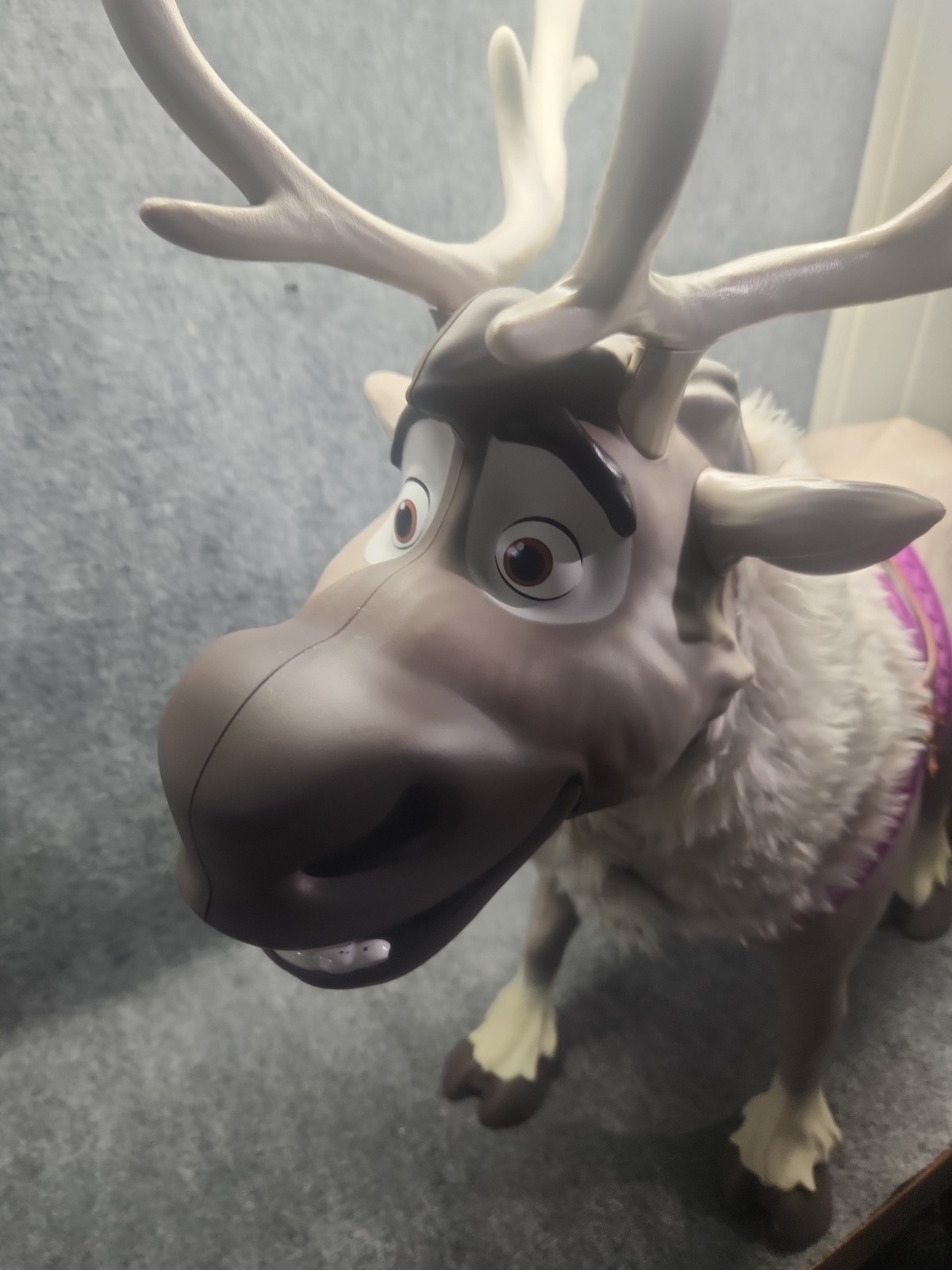Disney Frozen 2 Playdate Sven Ride-On Reindeer Child Size Toy with Sounds