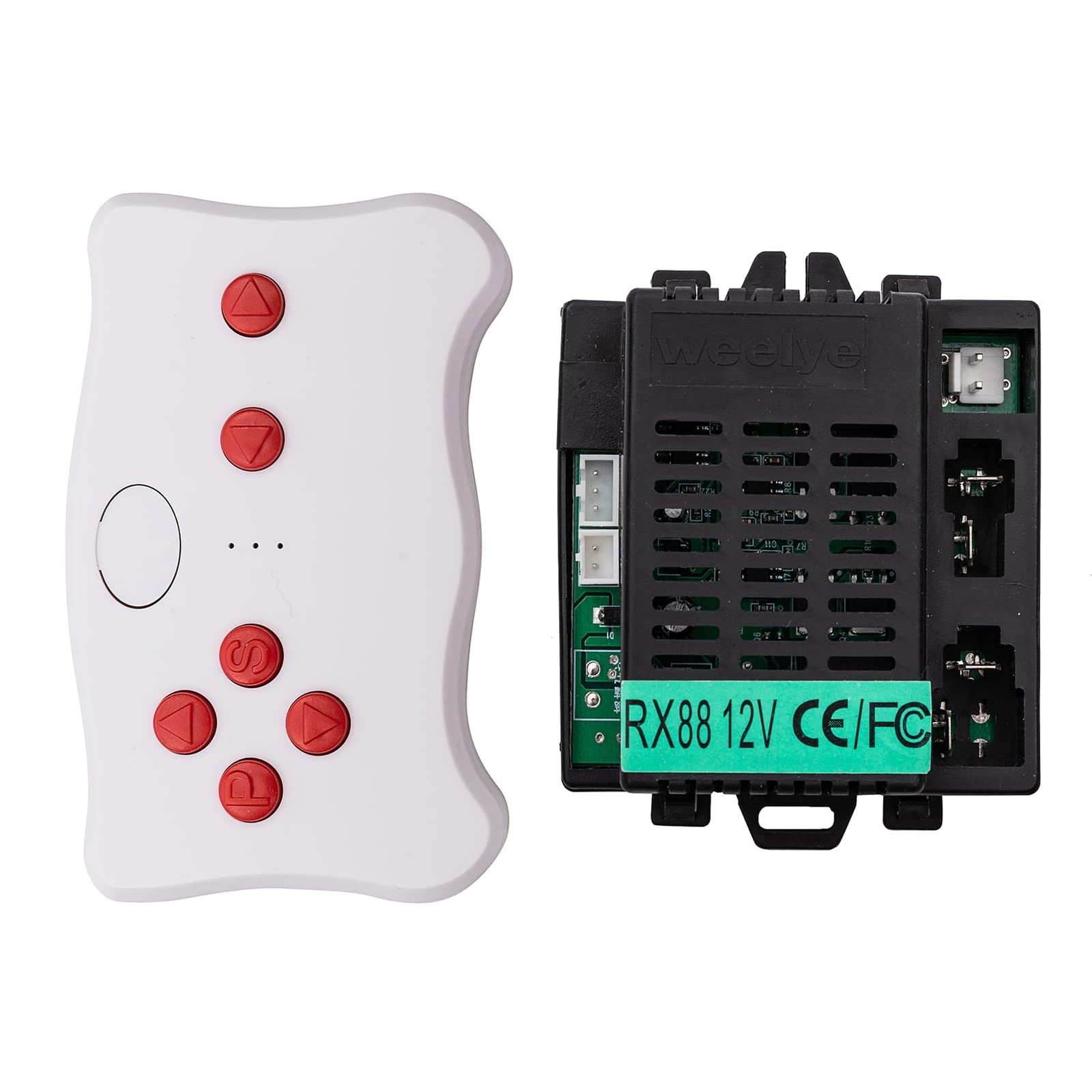RX88 12V FCC/CE Kids Powered Ride on car 2.4G Bluetooth Remote Control and Re…