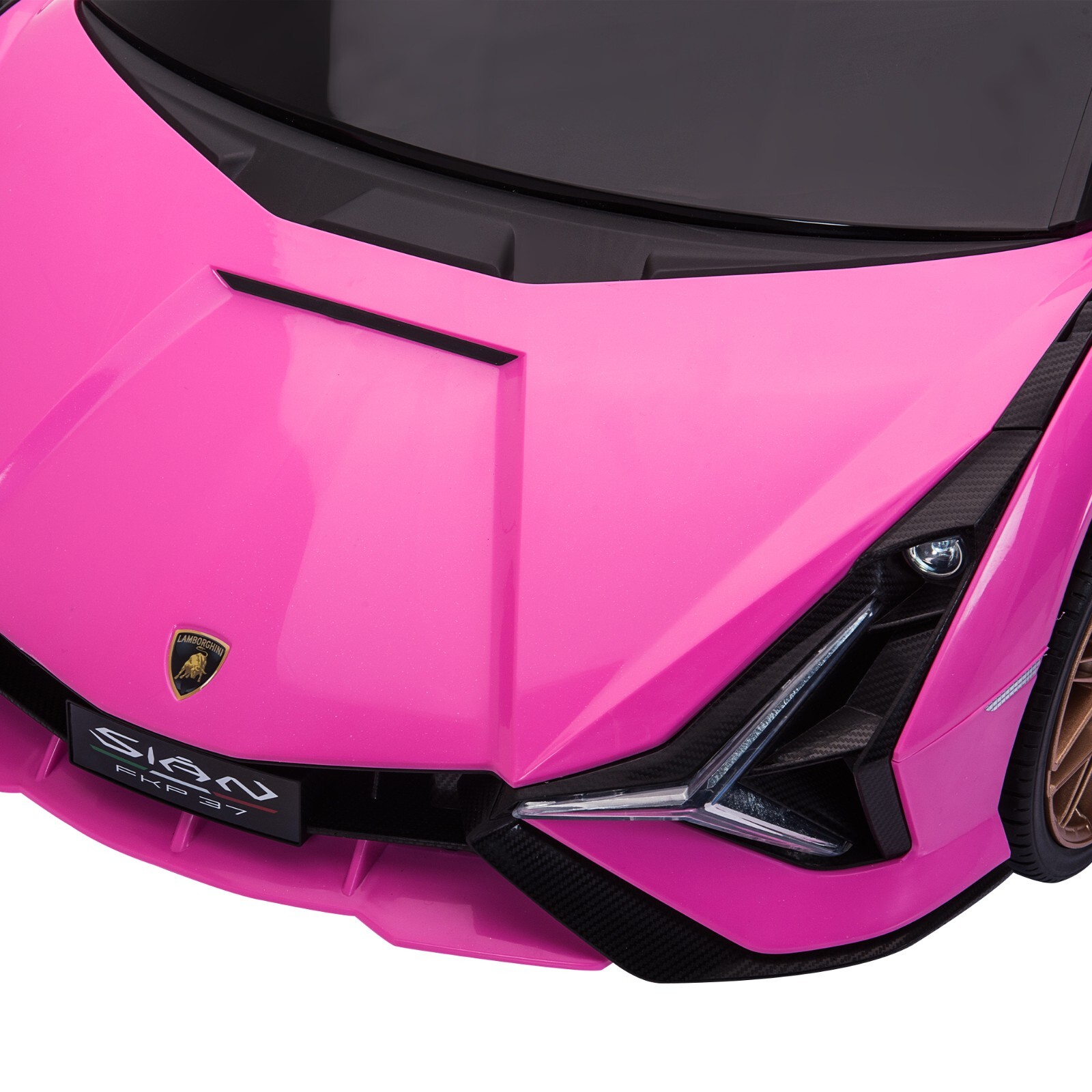 TOBBI 12V Kids Ride On Car Lamborghini SIAN Electric Vehicle w/Remote Control