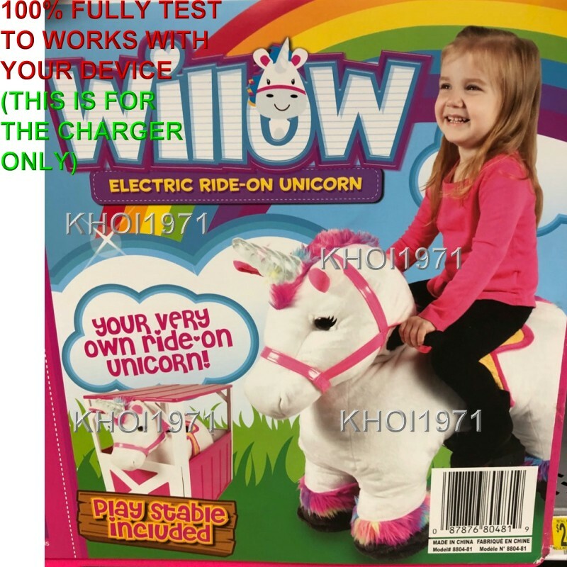 WALL CHARGER AC adapter 4F 8804-81 Dynacraft Unicorn Stable Buddies Willow Plush