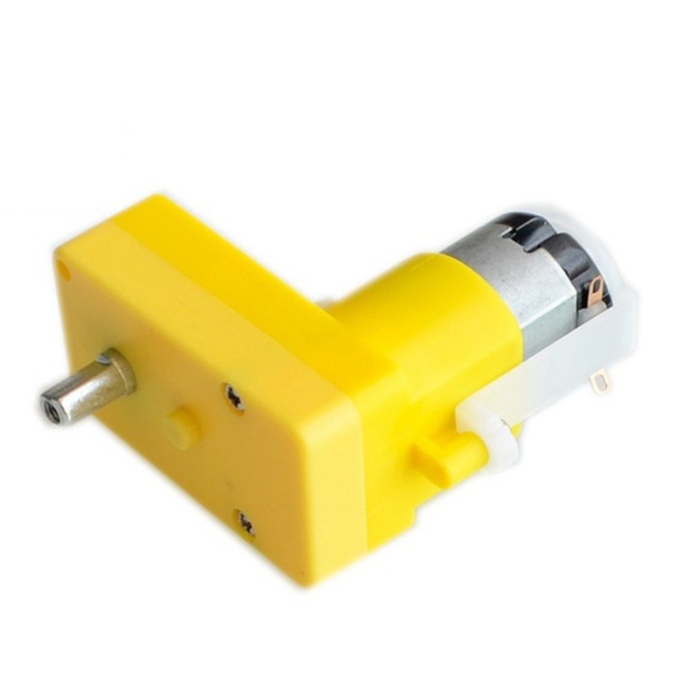 6V Brushed Gear Motor 210RPM L Configuration for TT Motor Robot Car Use