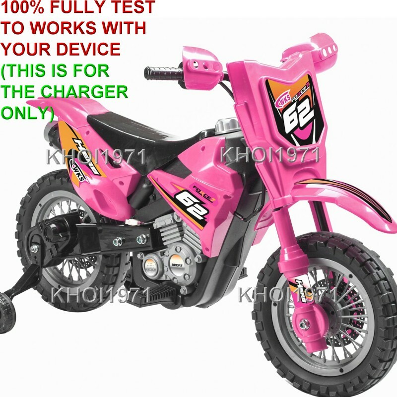 WALL charger AC adapter 4F Blazin Wheels 62 RT FORCE Z HERO DIRT Motor bike ride