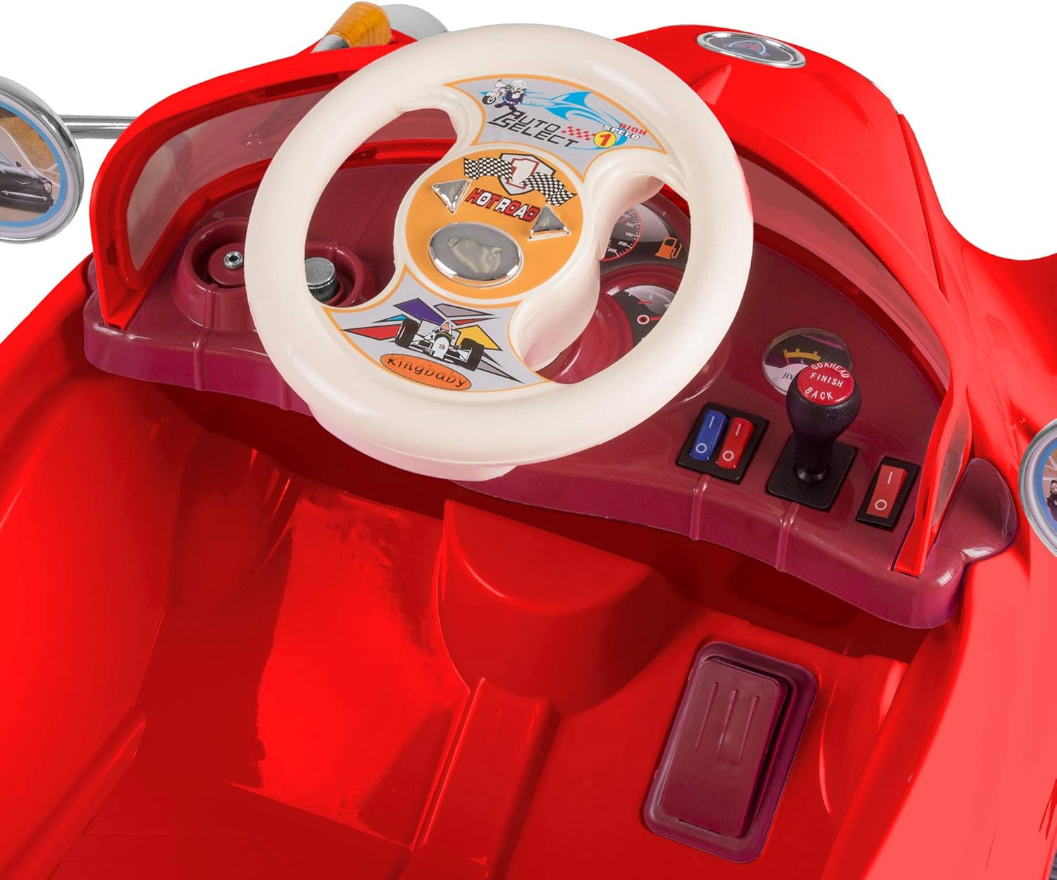 Kids Ride on Car with Remote – Classic Toddler Car for Kids Ages 3-6 – 6V Batter