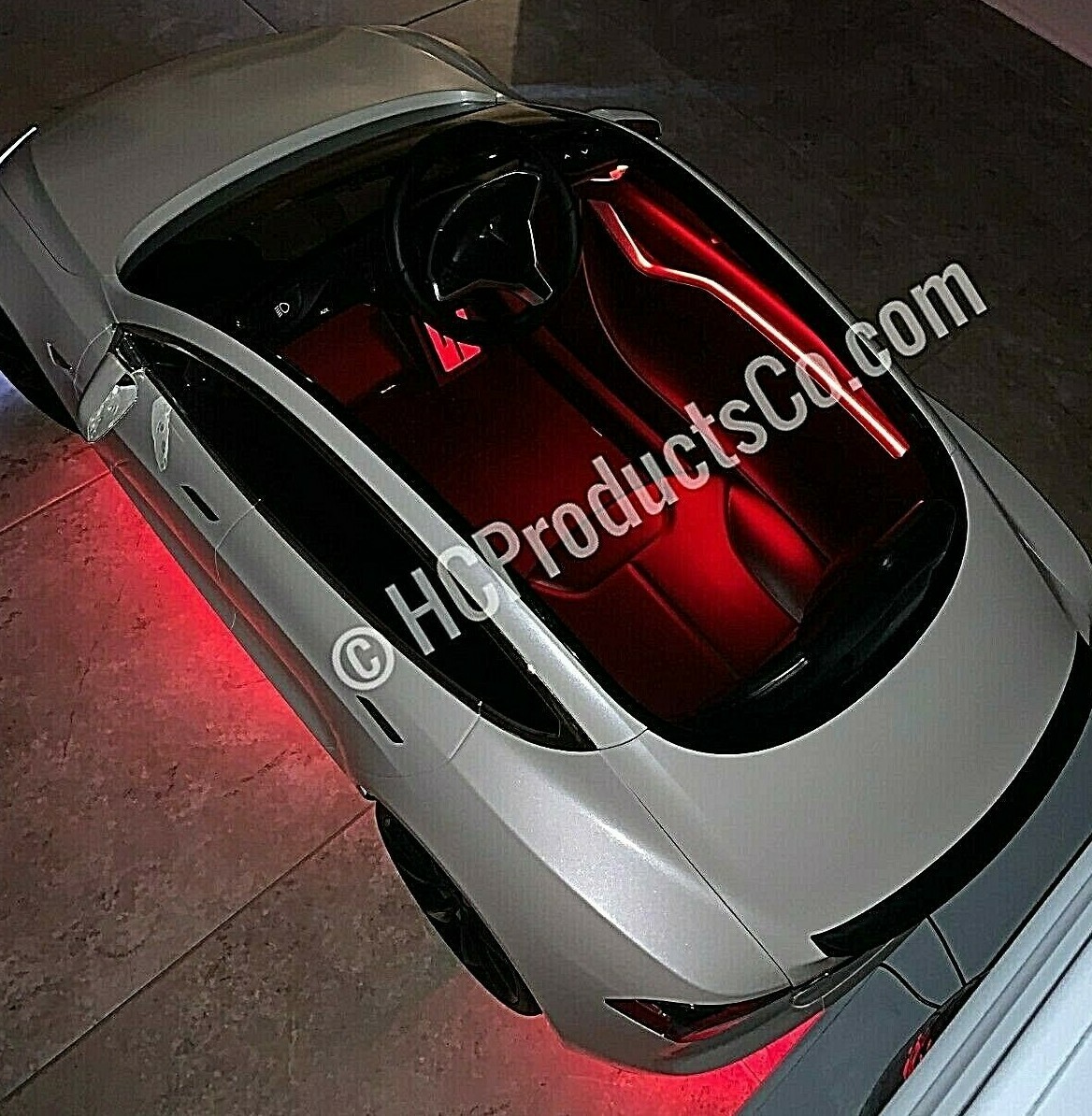 Bluetooth Controlled LED Light Kit for Kids Electric Cars 16 Million Colors