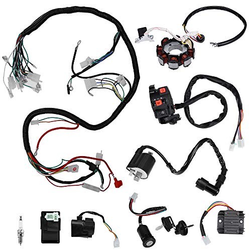 ATV Quad 150/200/250/300CC Electric Wiring Harness Replacement for Kawasaki