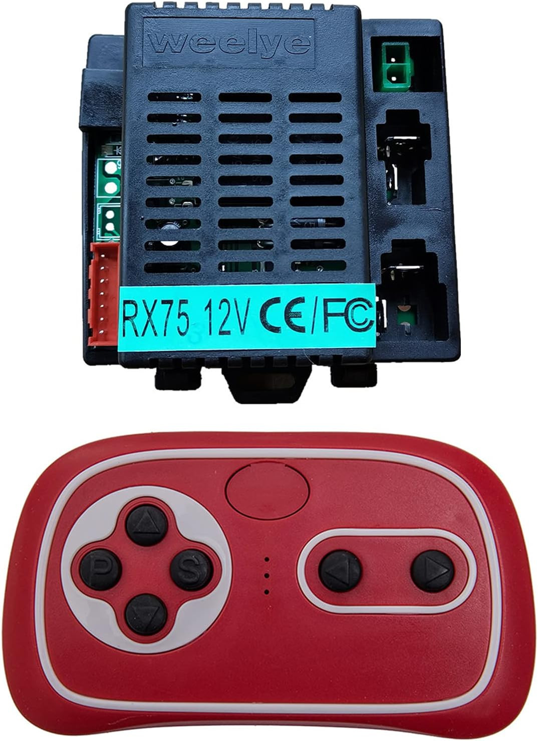 RX75 12V FCC/CE Kids Powered Ride on Car 2.4G Bluetooth Remote Control and Recei