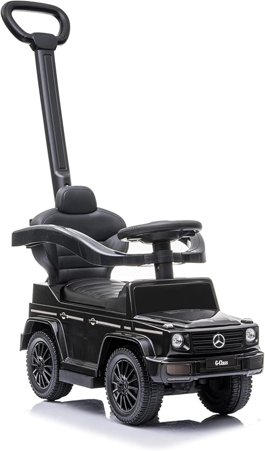 Versatile 3 in 1 Push Car: Mercedes G-Wagon for Toddlers 1-3 with Music & Sounds