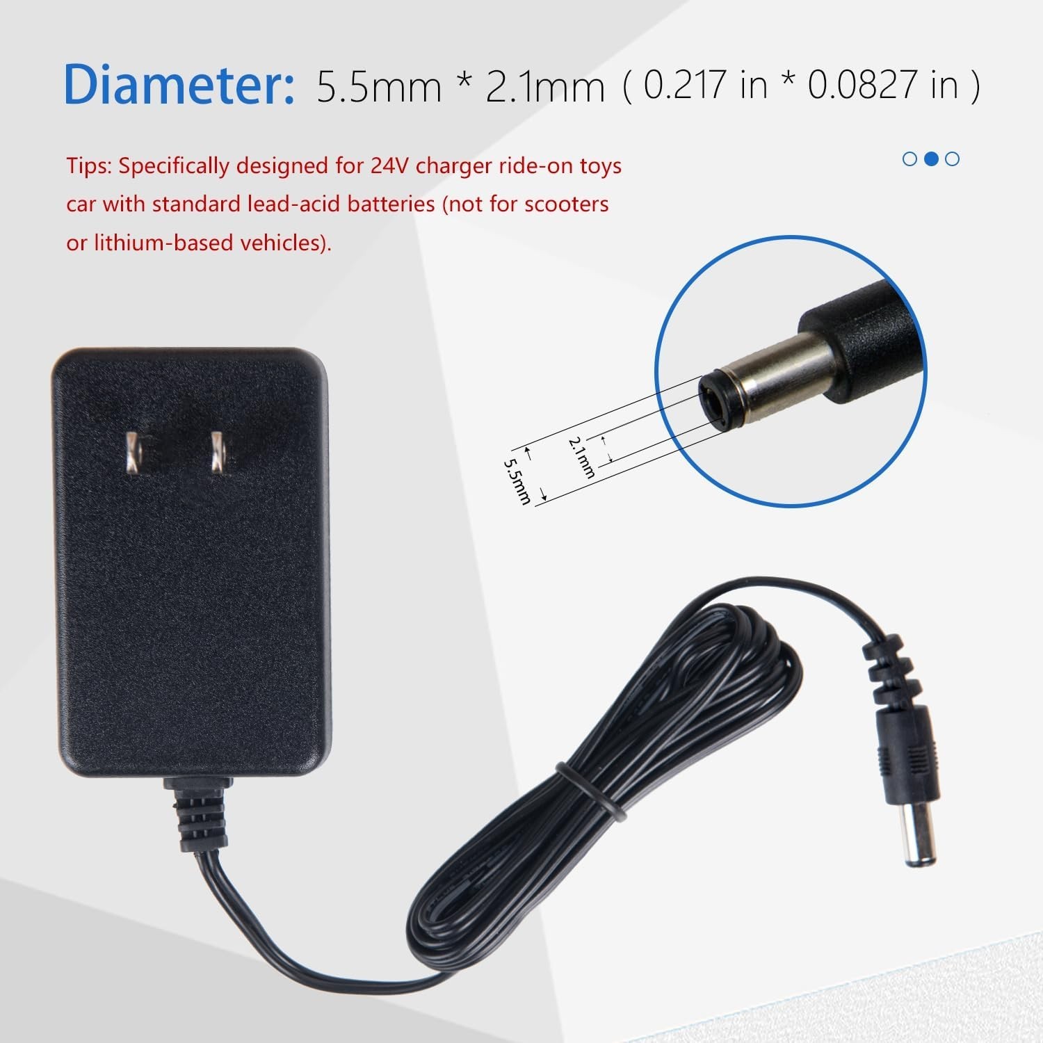 Portable 24V Kids Car Charger – Charging Protection System
