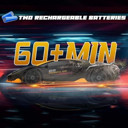 RC Drift Car Remote Control Car 2.4GHz 1/24 4WD 15KM/H High Speed Racing Black