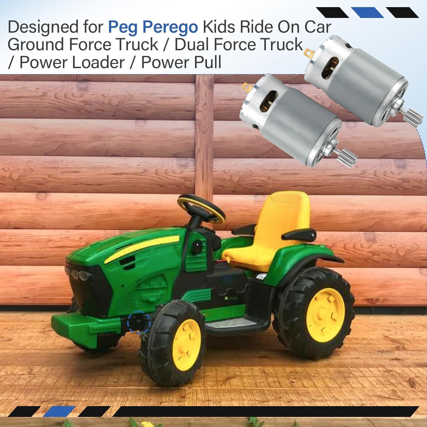 12V Gearbox Motor Drive Engine for Peg Perego Kids Ride-On Cars: Perfect