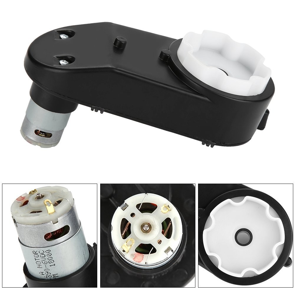 High-Speed 6V 18000RPM Electric Motor for Kids Carriage & Universal RS390 Wheels