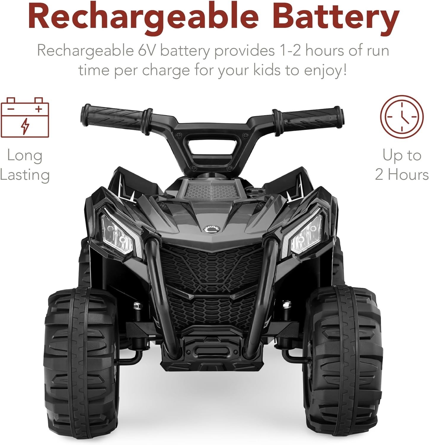 Kids Ride On Toy, 4-Wheeler Quad ATV