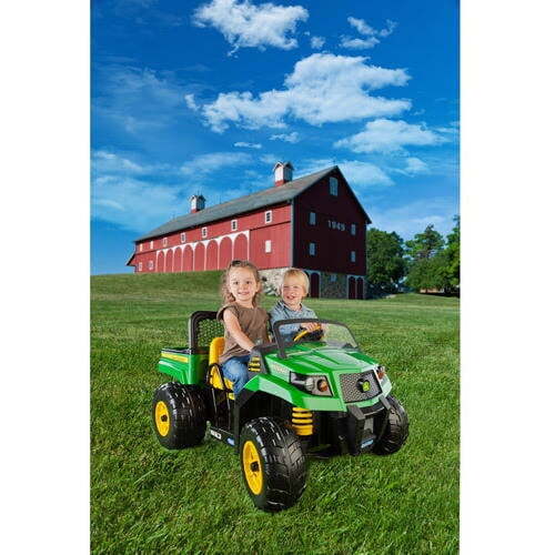 NEW Peg Perego John Deere Gator XUV 12-volt Battery-Powered Ride-On Vehicle Kid
