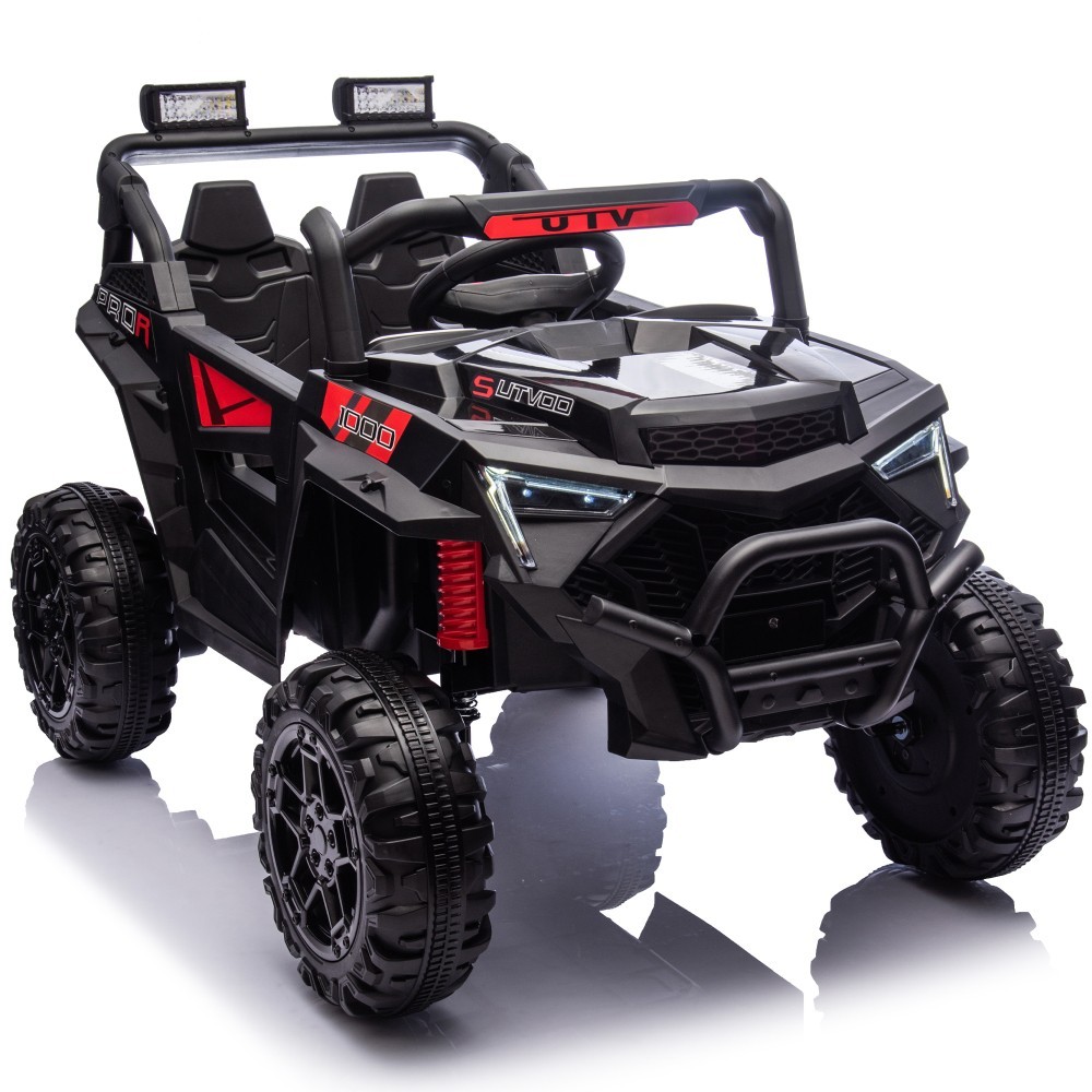 24V Electric Ride on UTV Car Toys 400W Power Wheels for Kids with Remote Control