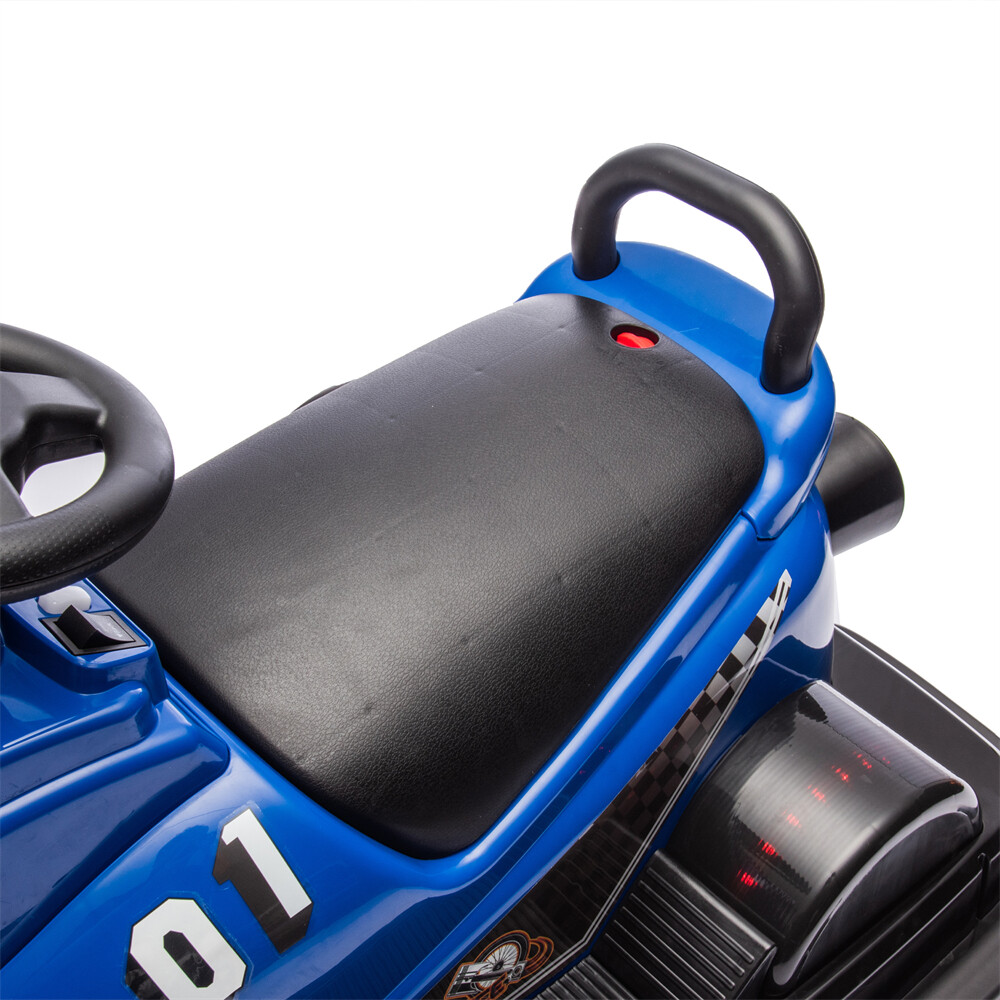 12V Kid Ride On Motor Bumper Car Rotate 360° In Place 1.55MPH Kid Toy Aged 3-5
