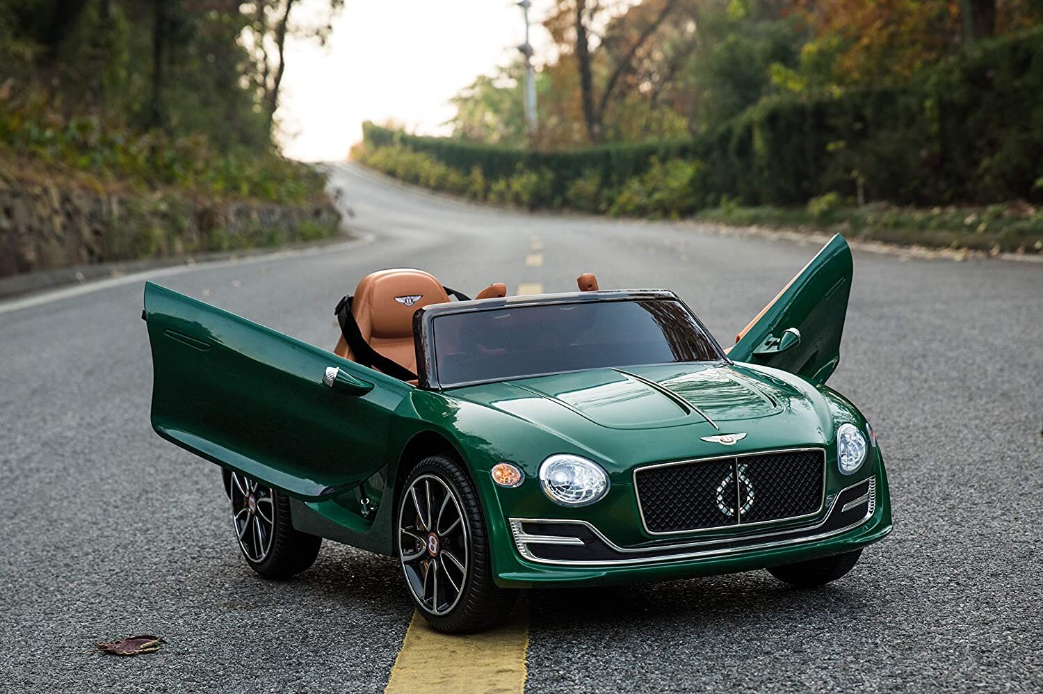 Licensed Bentley Kids Electric Ride On Car Toys w/ Remote Control 12V LED Lights
